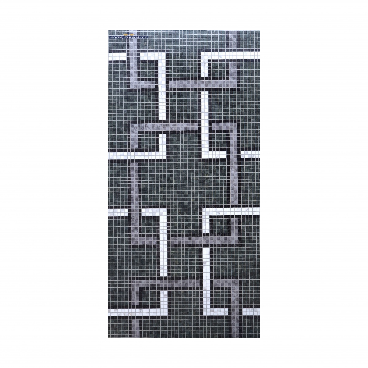 Mozilla Mosaic Green Decor 03 Matt Carving (600 x 1200, Itaca) - 6