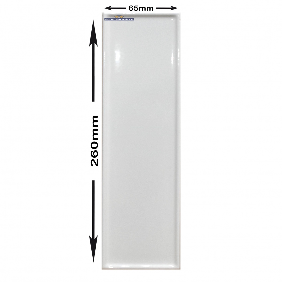 White Glossy (65 x 260, Lemina) - 3