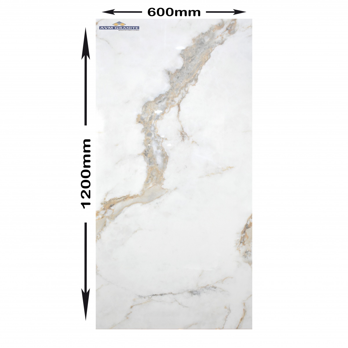 Endless Iceberg  Gold Glossy (600 x 1200, Icon) - 4