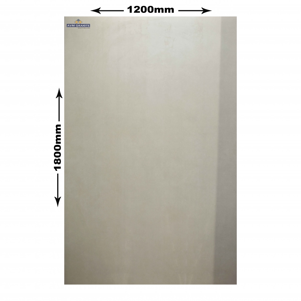 Zircon Taupe Matt (1200 x 1800, Itaca) - 1