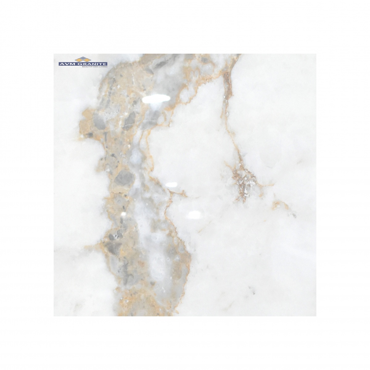 Endless Iceberg  Gold Glossy (600 x 1200, Icon) - 1