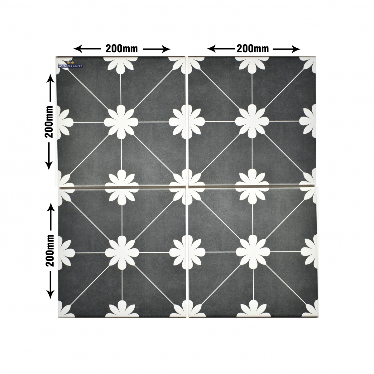 Monotone Oxford Digi Matt 5.0 Decor 8.5mm (200 x 200, Motto) - 3