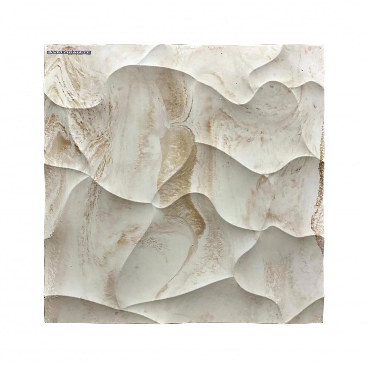 OS Ridge Reverse Mocha (36.10inch x 36.10inch,Flexstone) - 4