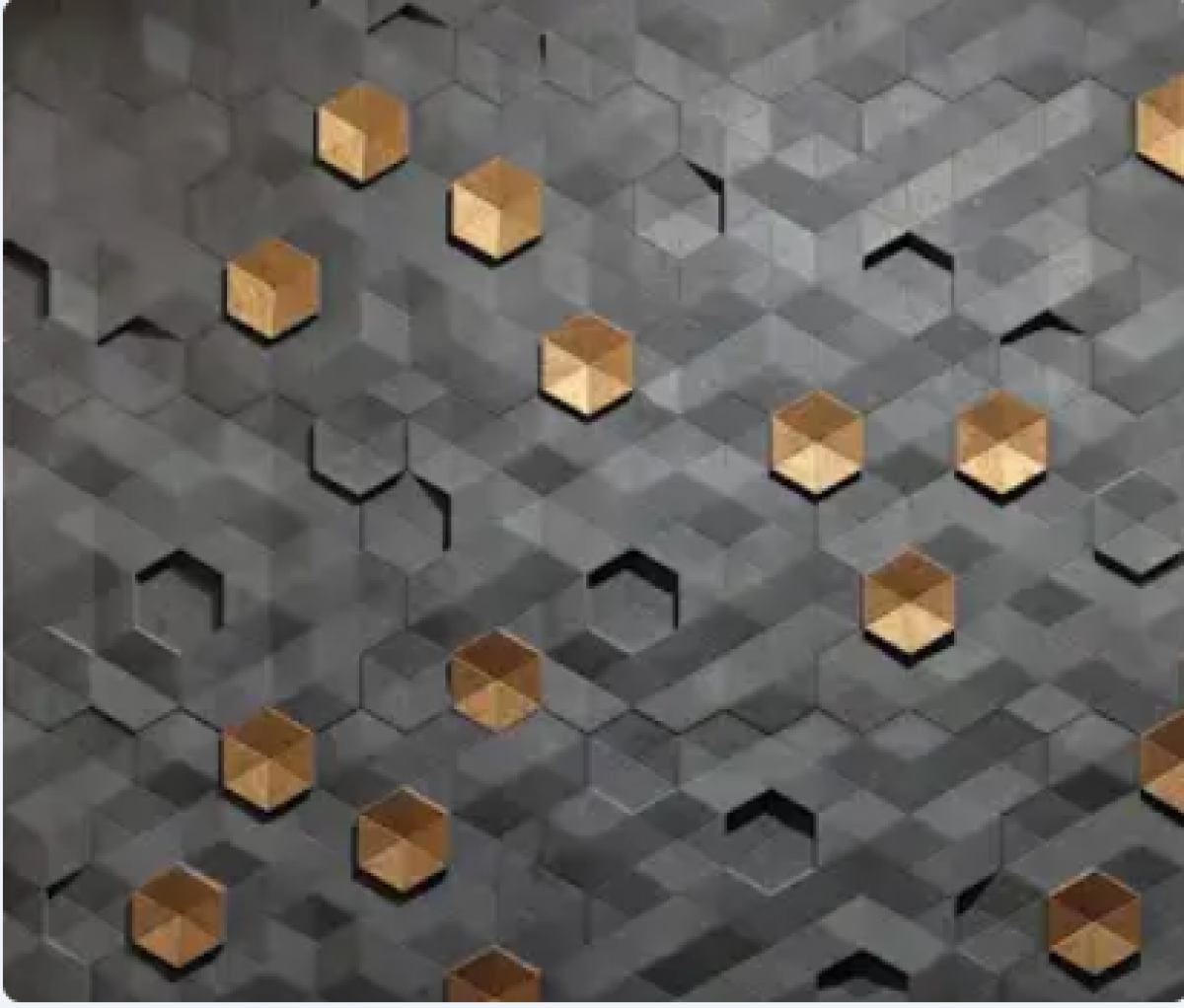 Honey Comb Dusky BlacK ( 528 X 360, Colorstone) - 3