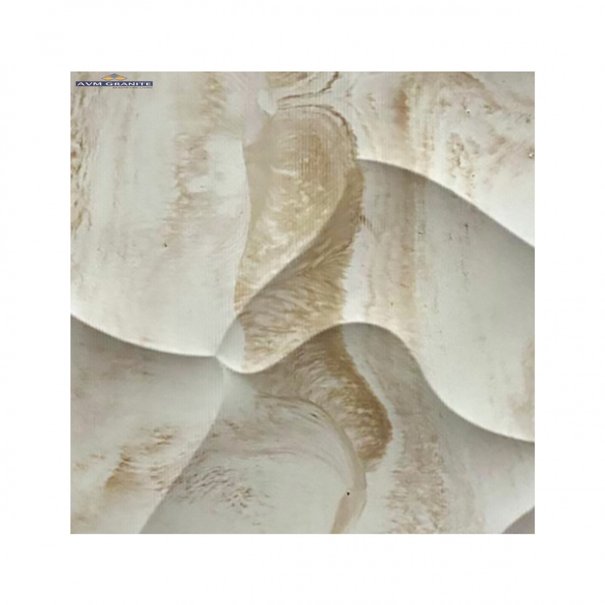 OS Ridge Reverse Mocha (36.10inch x 36.10inch,Flexstone) - 2