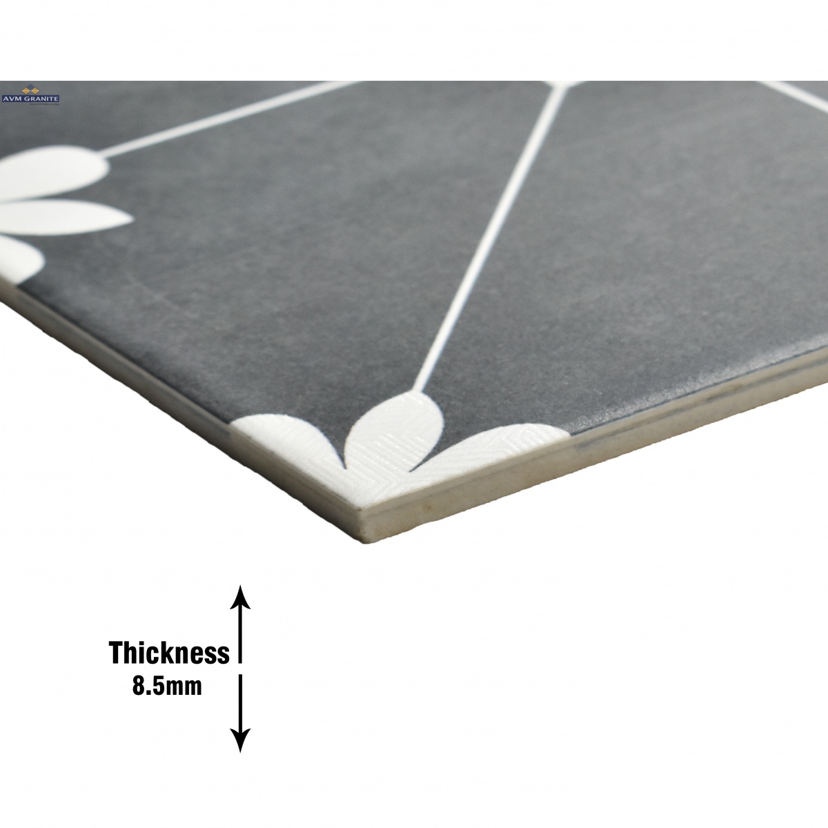 Monotone Oxford Digi Matt 5.0 Decor 8.5mm (200 x 200, Motto) - 7