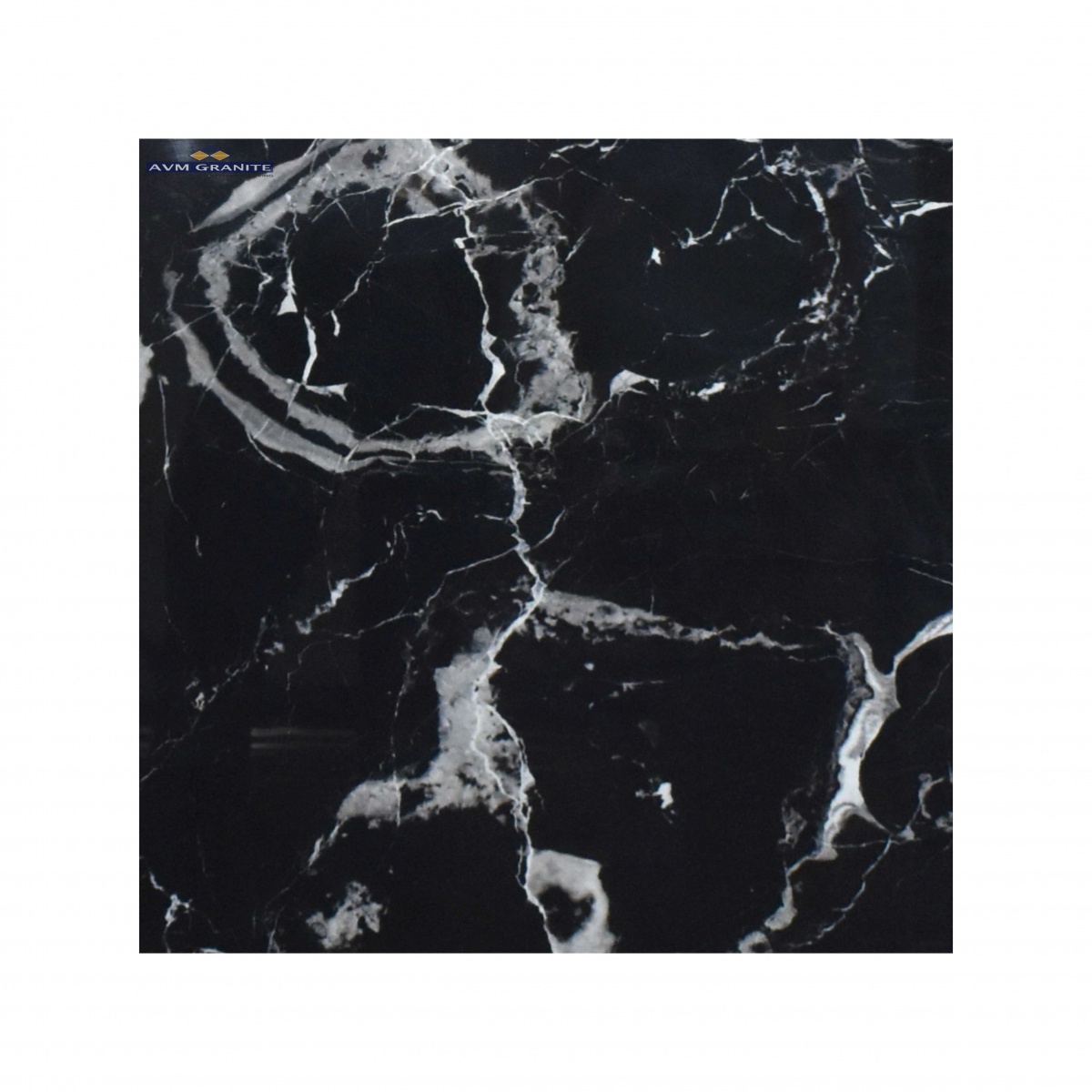 Portoro Black Glossy 15mm (800 x 2400, Motto) - 2