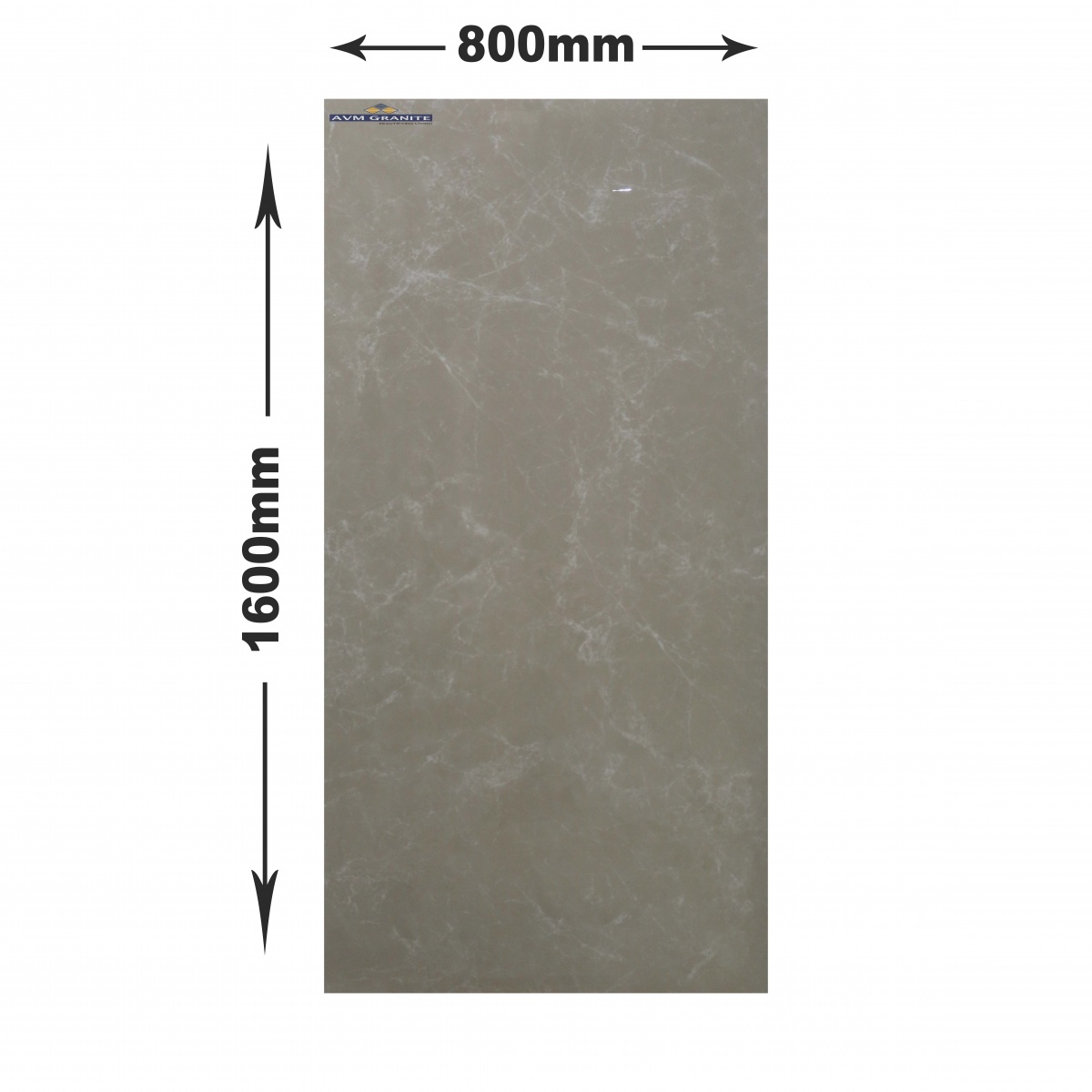 Desert Taupe Endless Glossy (800 x 1600, Itaca) - 5