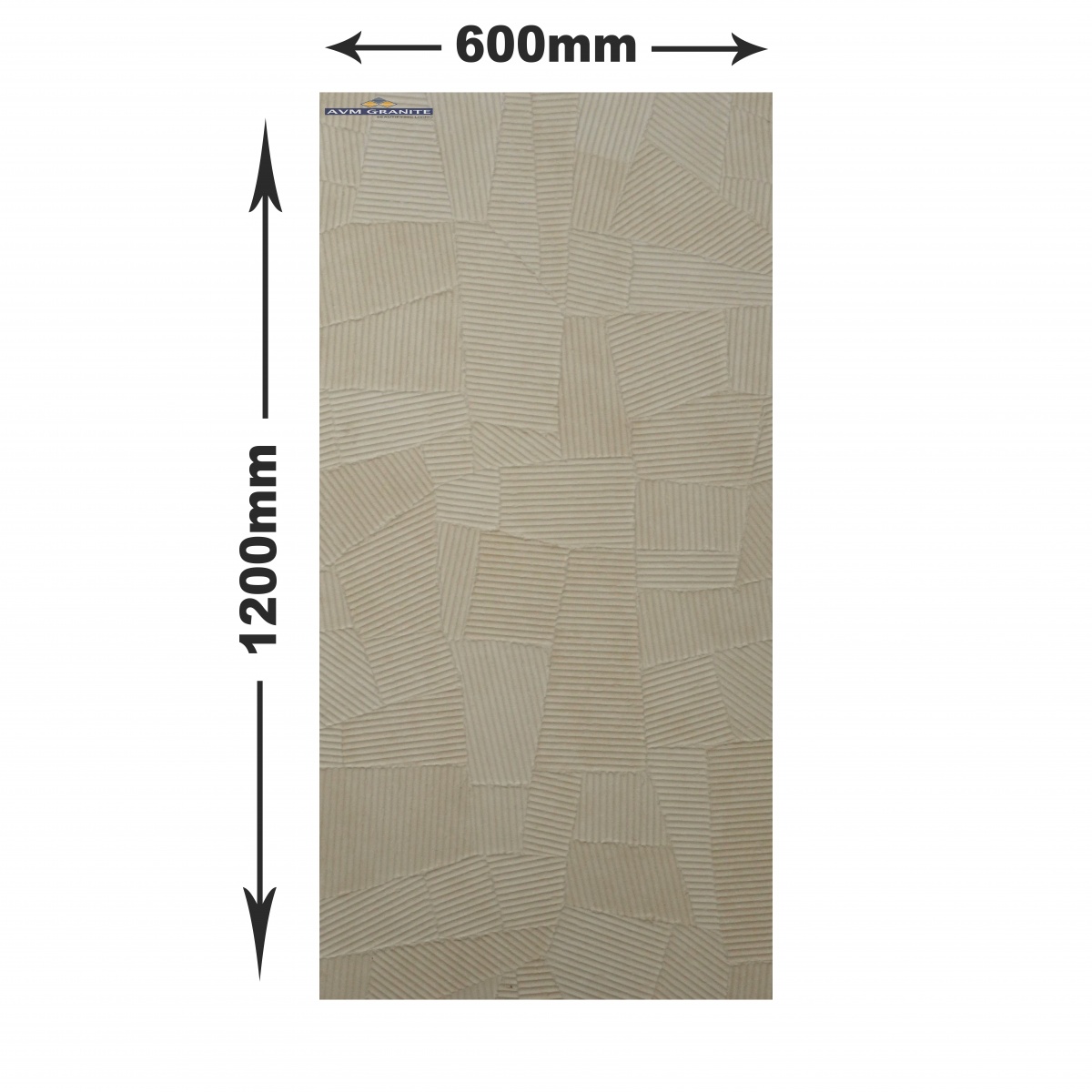 Levels Beige Decor - 1 Digi Matt Punch 8.5mm (600 x 1200, Motto) - 3