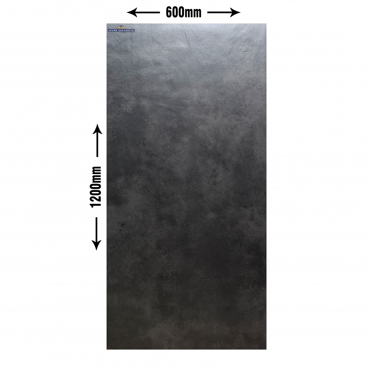 Raw Charcoal Black (600 x 1200, Marfil) - 3