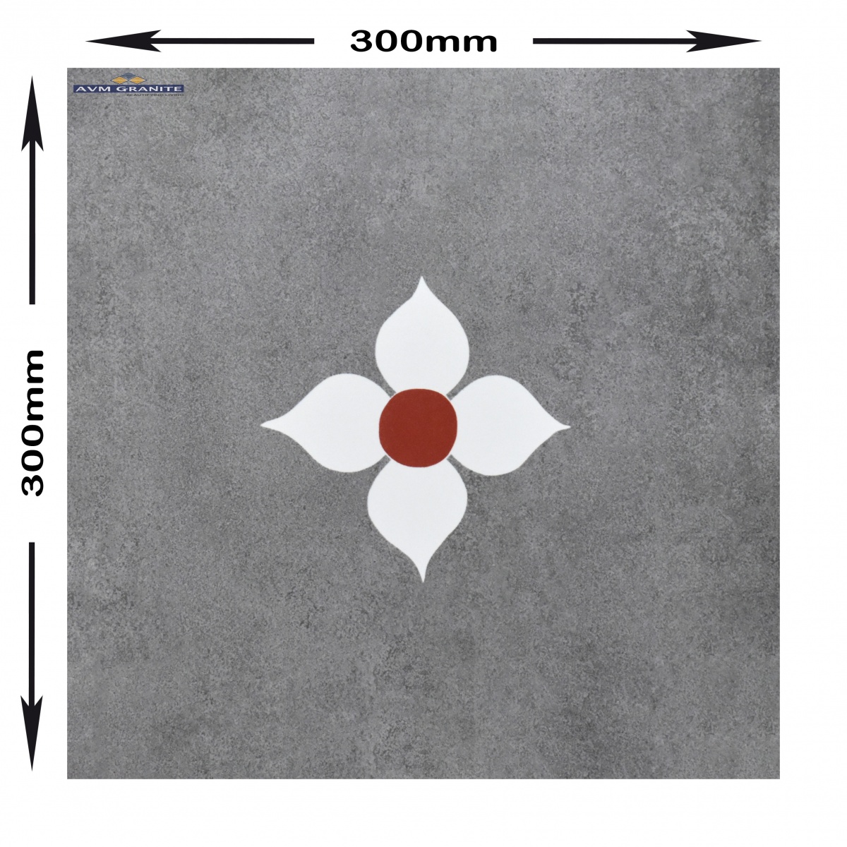 Blossom Grey (300 x 300, Bej ) - 4