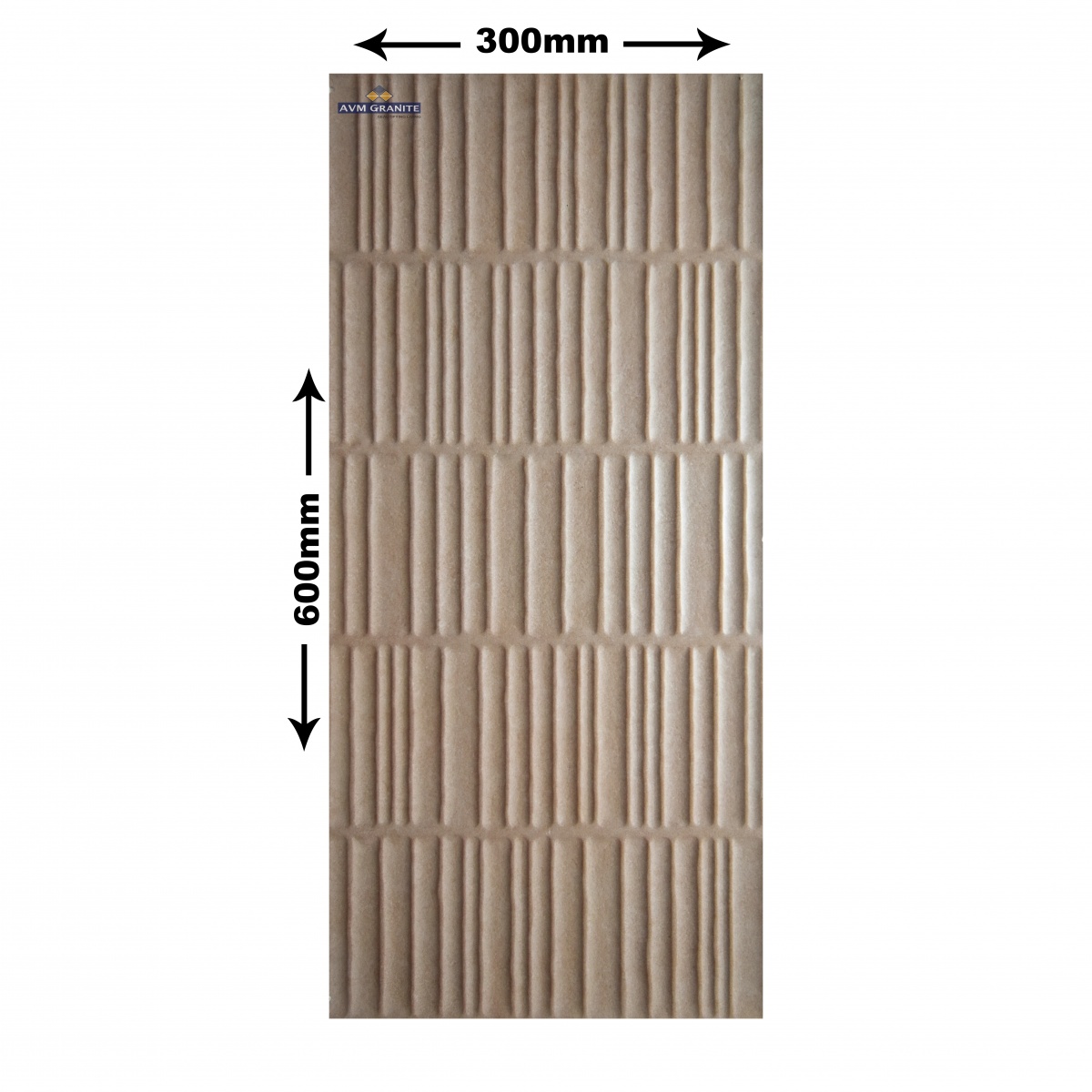 Machio Cream Matt HL (300 x 600, Itaca) - 1