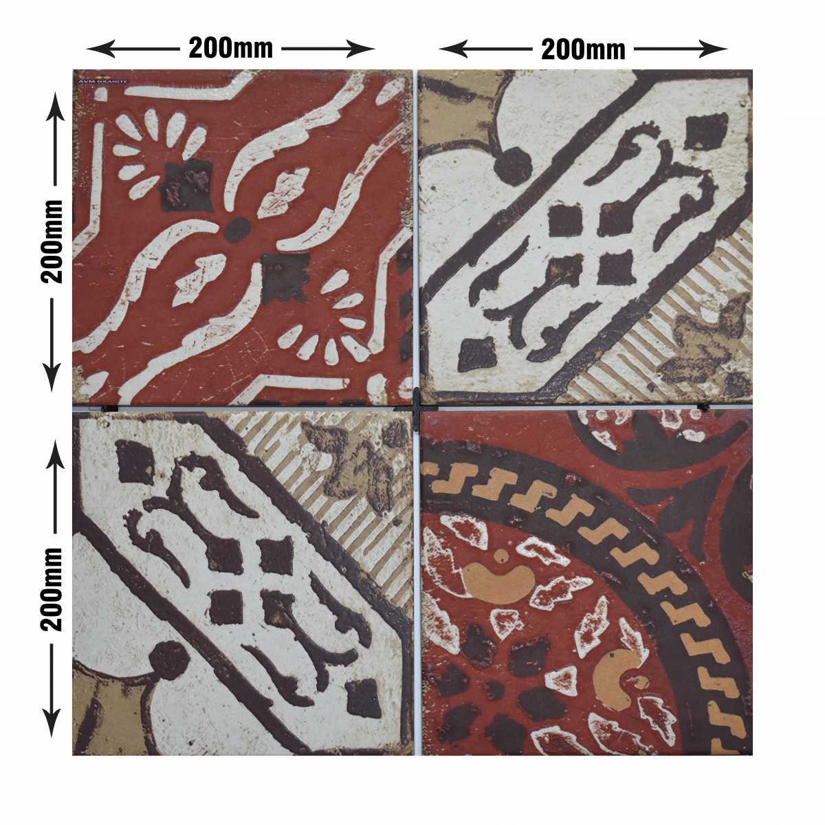 Levels Pearl Decor 1049 Digimatt + Punch 8.5mm (200 x 200, Motto) - 5