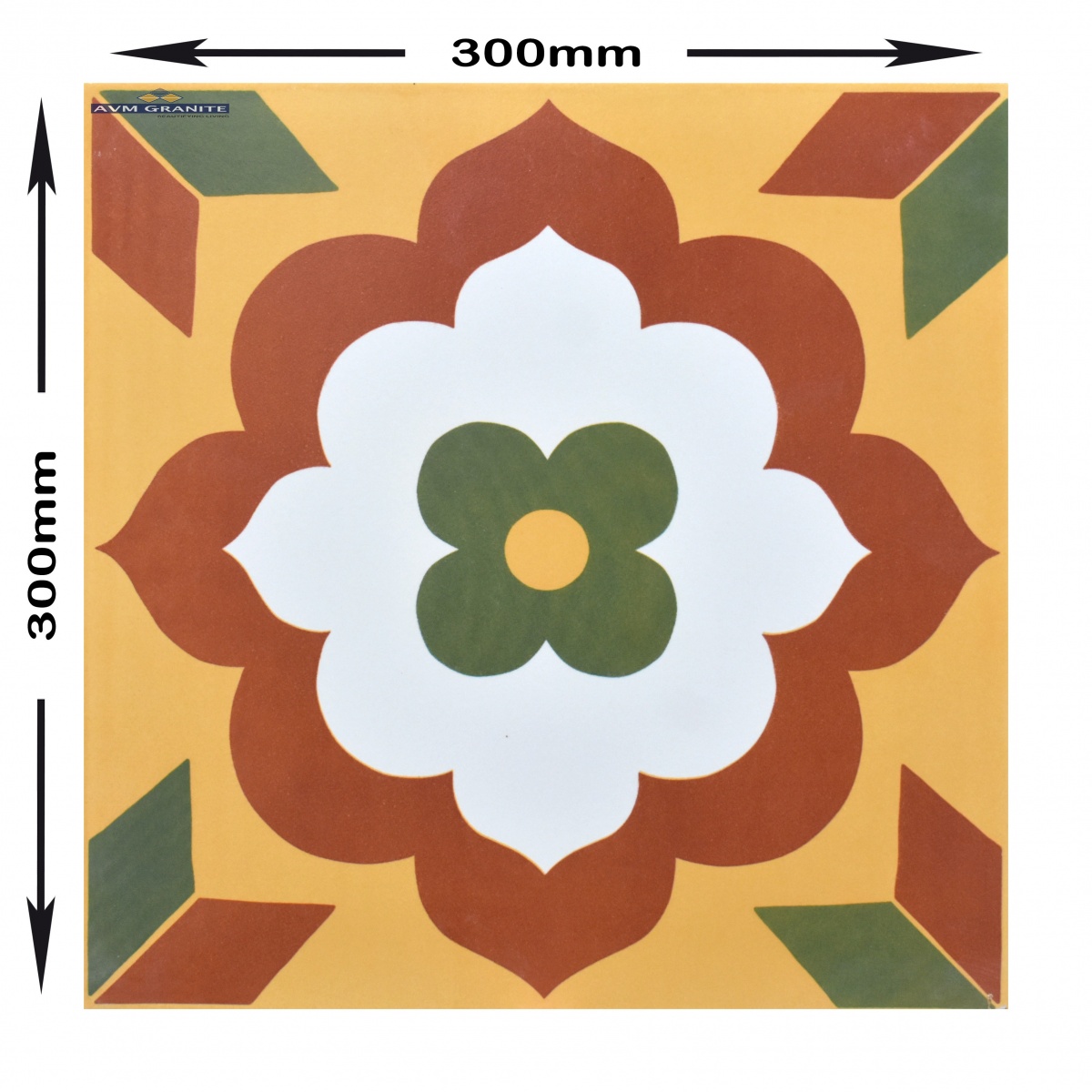Unity Flora (300 x 300, Bej ) - 4