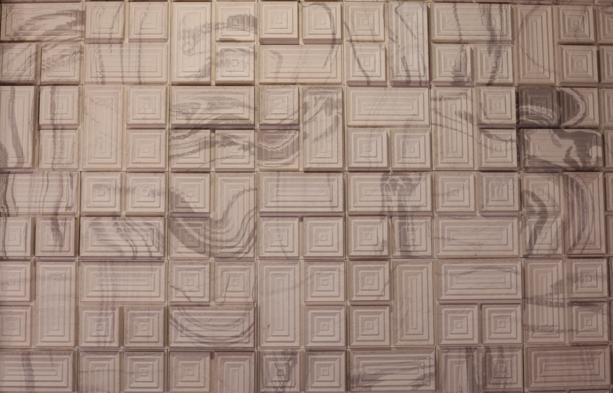 Retro Cube  Ivory Statuario ( 200 X 200, Colorstone) - 5