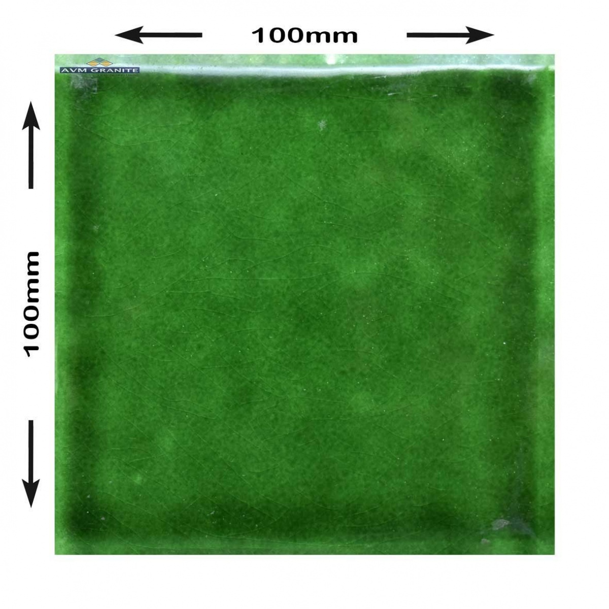 Zelij Verde Cobre (100 x 100, TMT) - 3