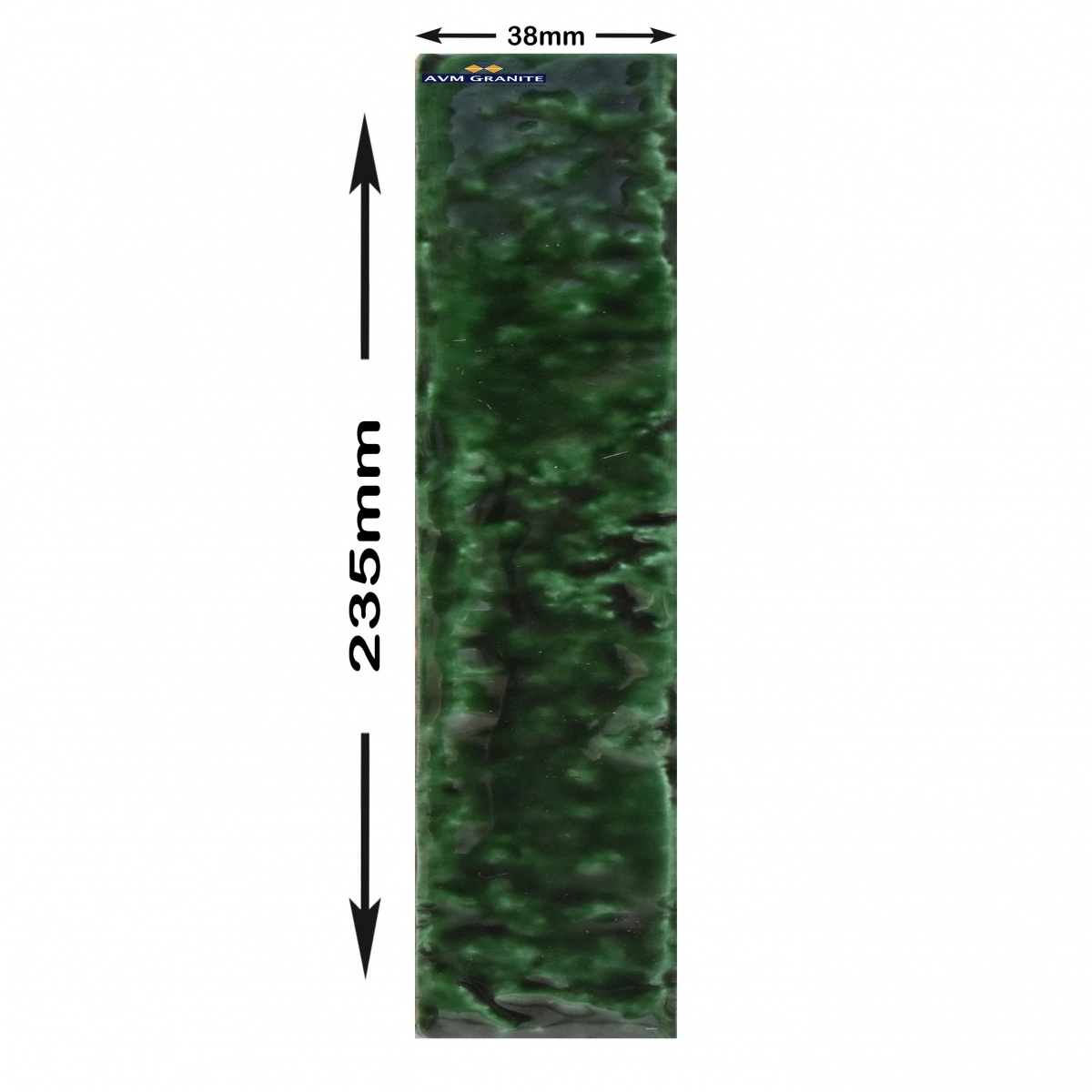 Brutalist Emerald Crackle (38 x 235,Aurica) - 4