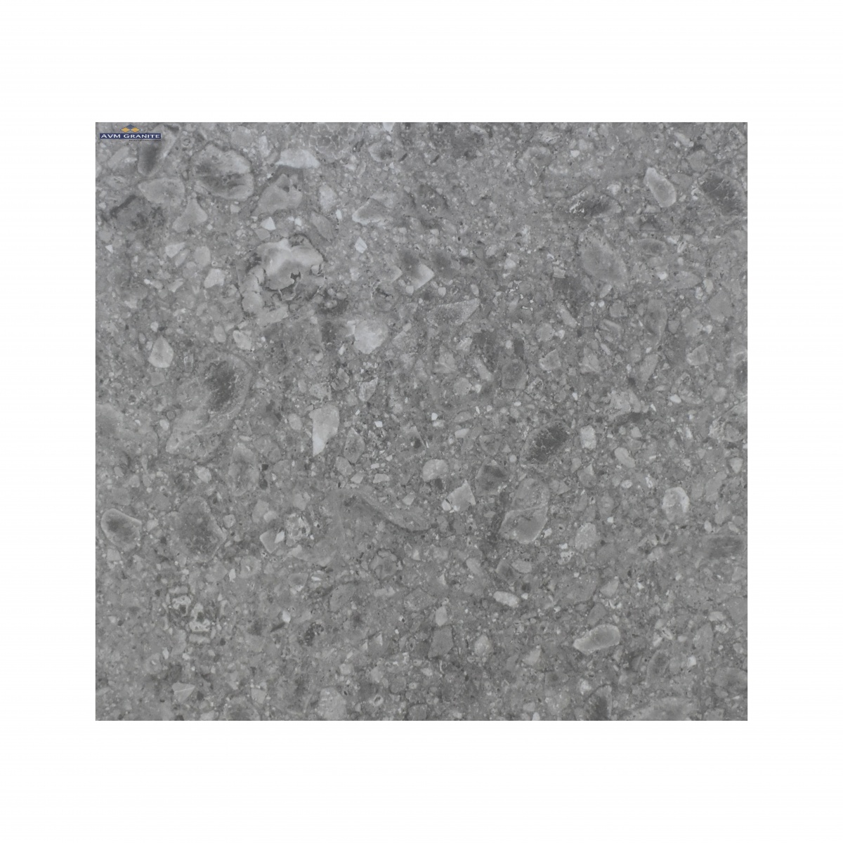Venetian Terrazzo Grey Matt (600 x 1200, Qutone) - 2