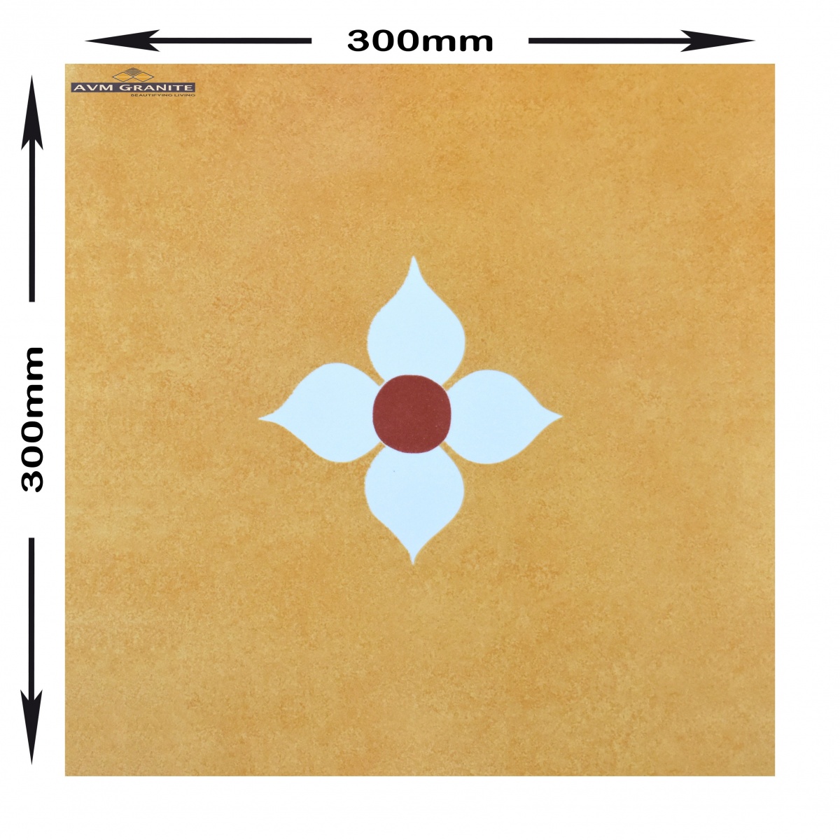 Blossom Yellow (300 x 300, Bej ) - 4