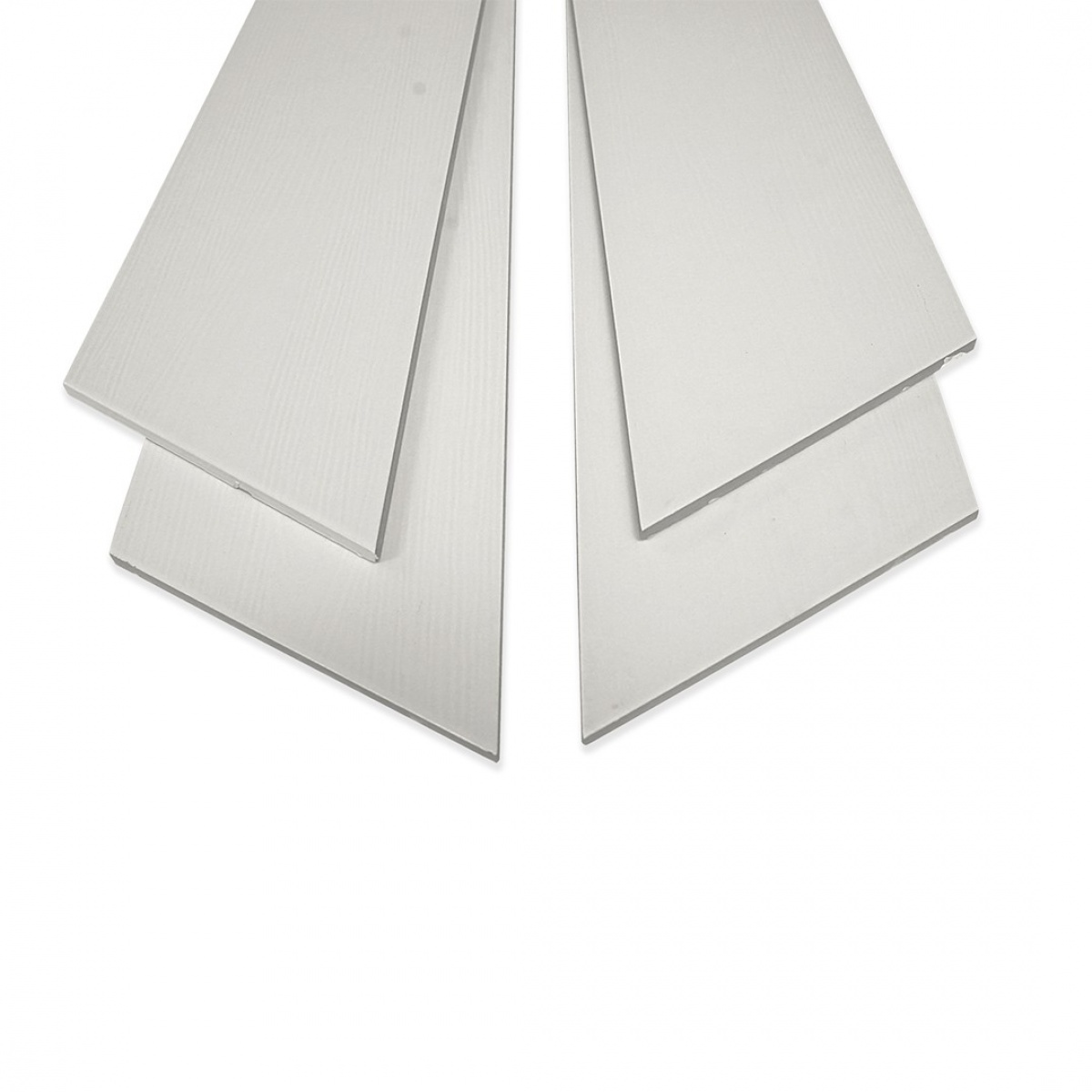 Classic White Chevron Natural ( 150 x 900, Metro ) - 4