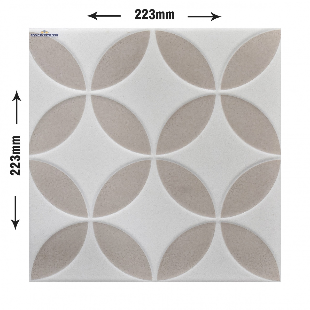 Mayari Taupe Petals LT (223 x 223, BR) - 4