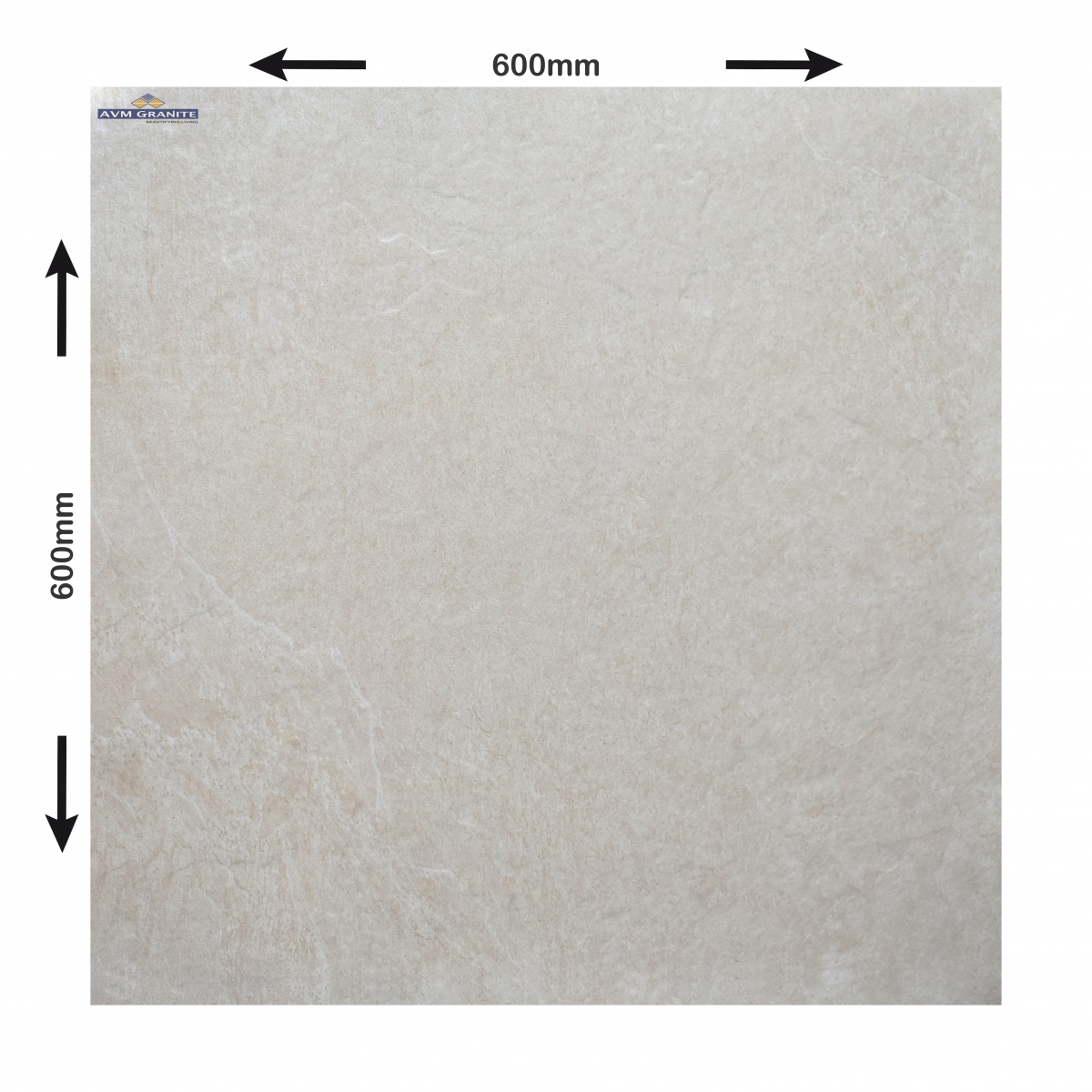 Rivera Beige Rustic Matt 12mm (600 x 600, Duracon) - 4