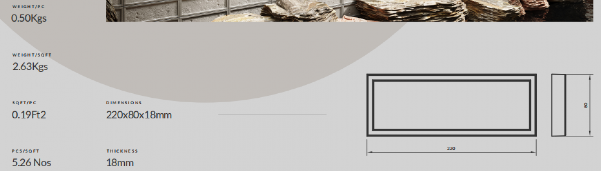 Rivo ash grey (220 x 80, Drift) - 5