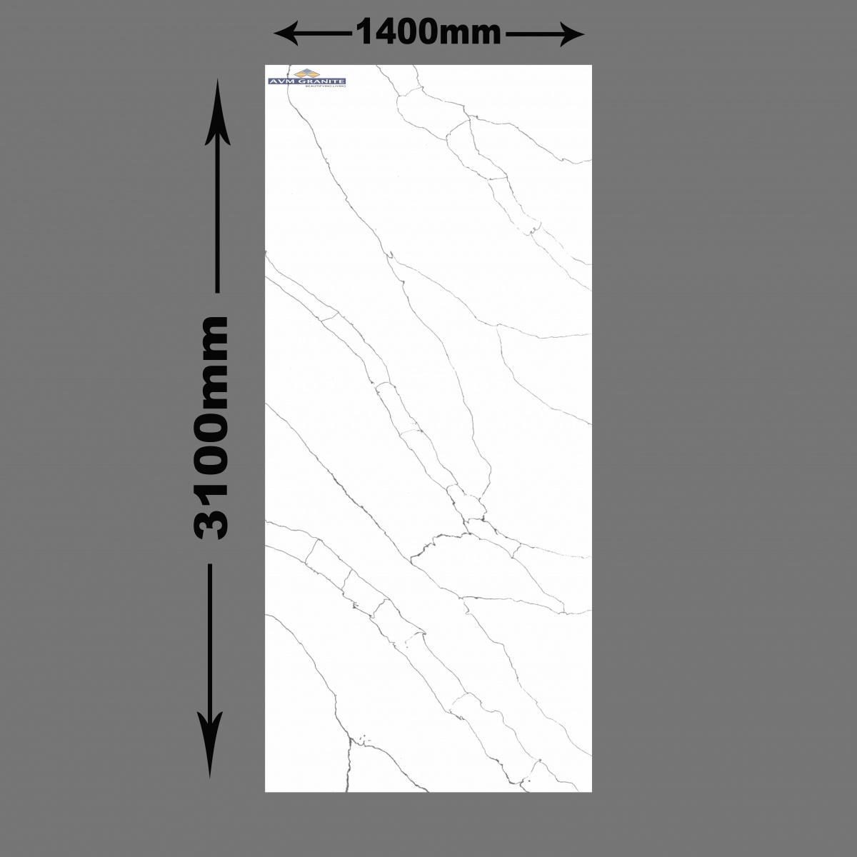 Bianco Sililia  (3100 x 1400, 20 mm AGL Quartz) - 4