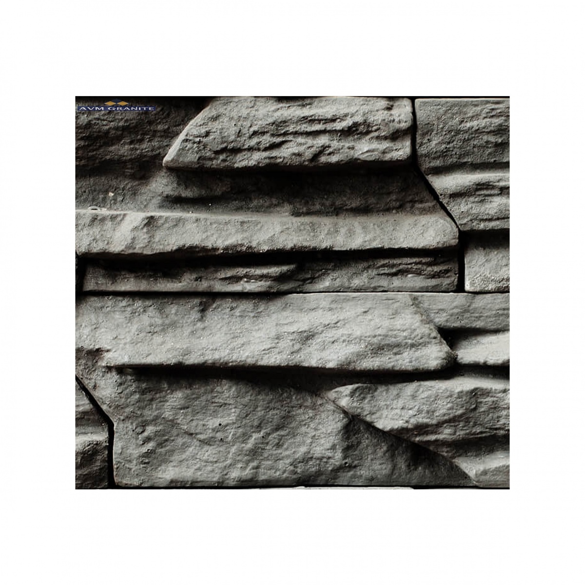 Calgary Stone Graphite (Random,Flexstone) - 2