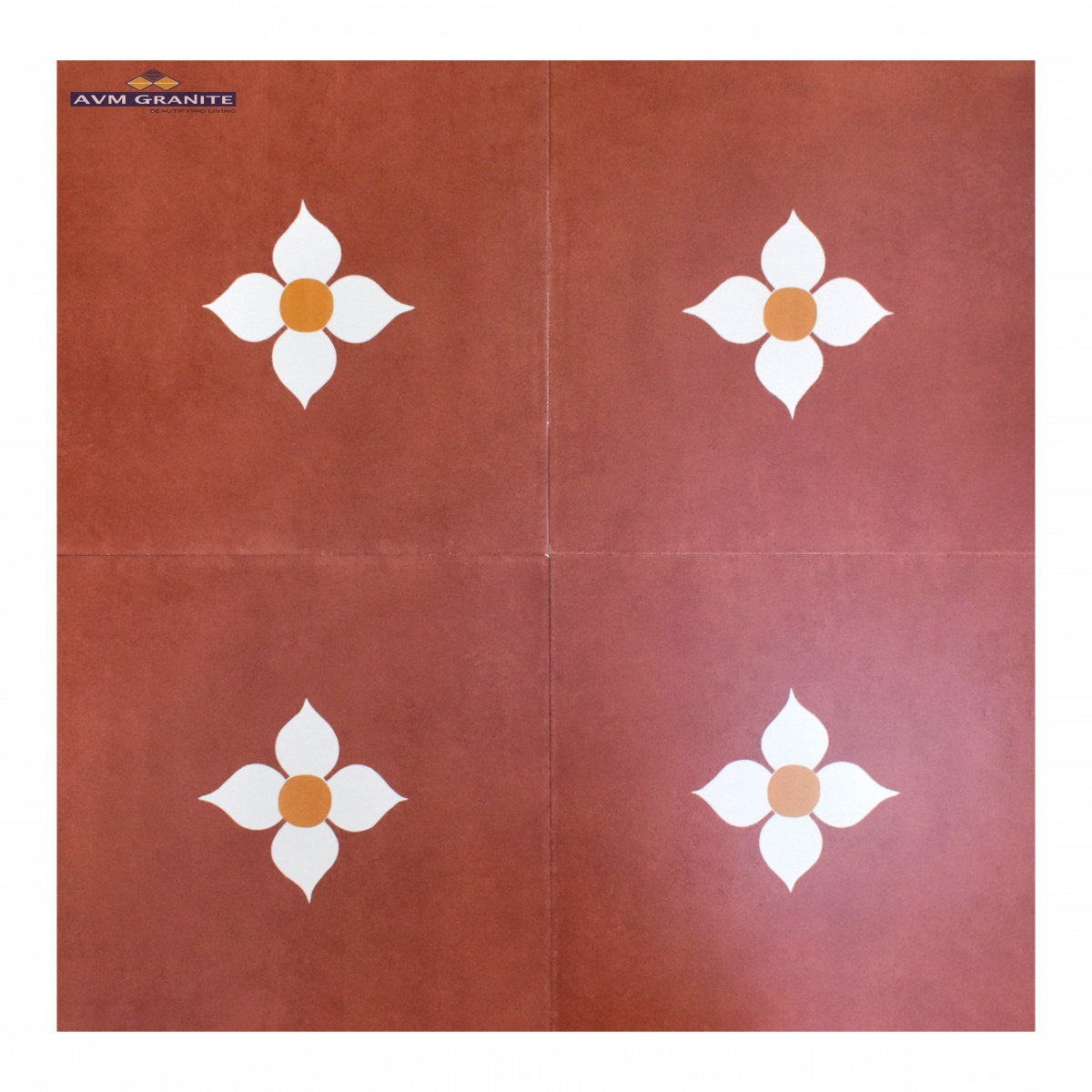 Blossom Terracotta (300 x 300, Bej ) - 2