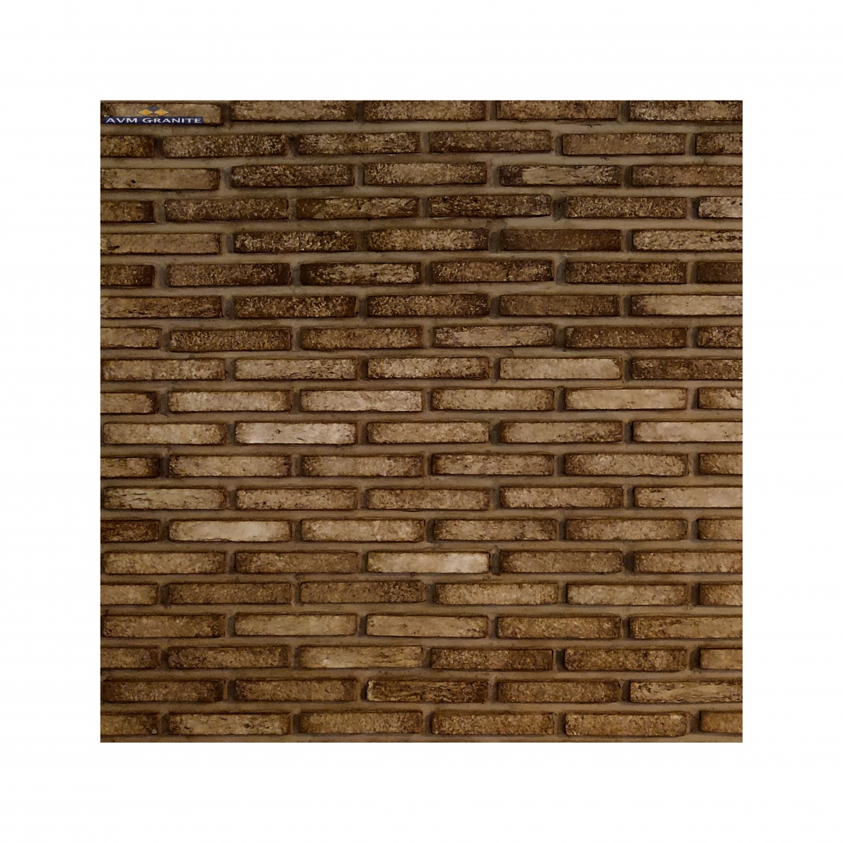 Nano Bricks Mocha (11" x 19.50",Flexstone) - 2