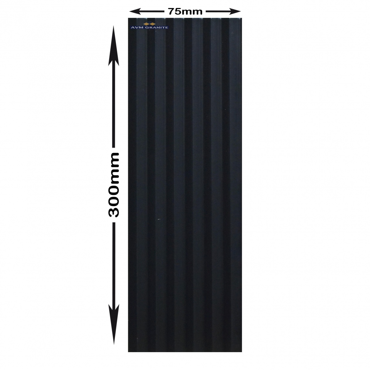 Black matt (75 x 300, Lemina) - 3