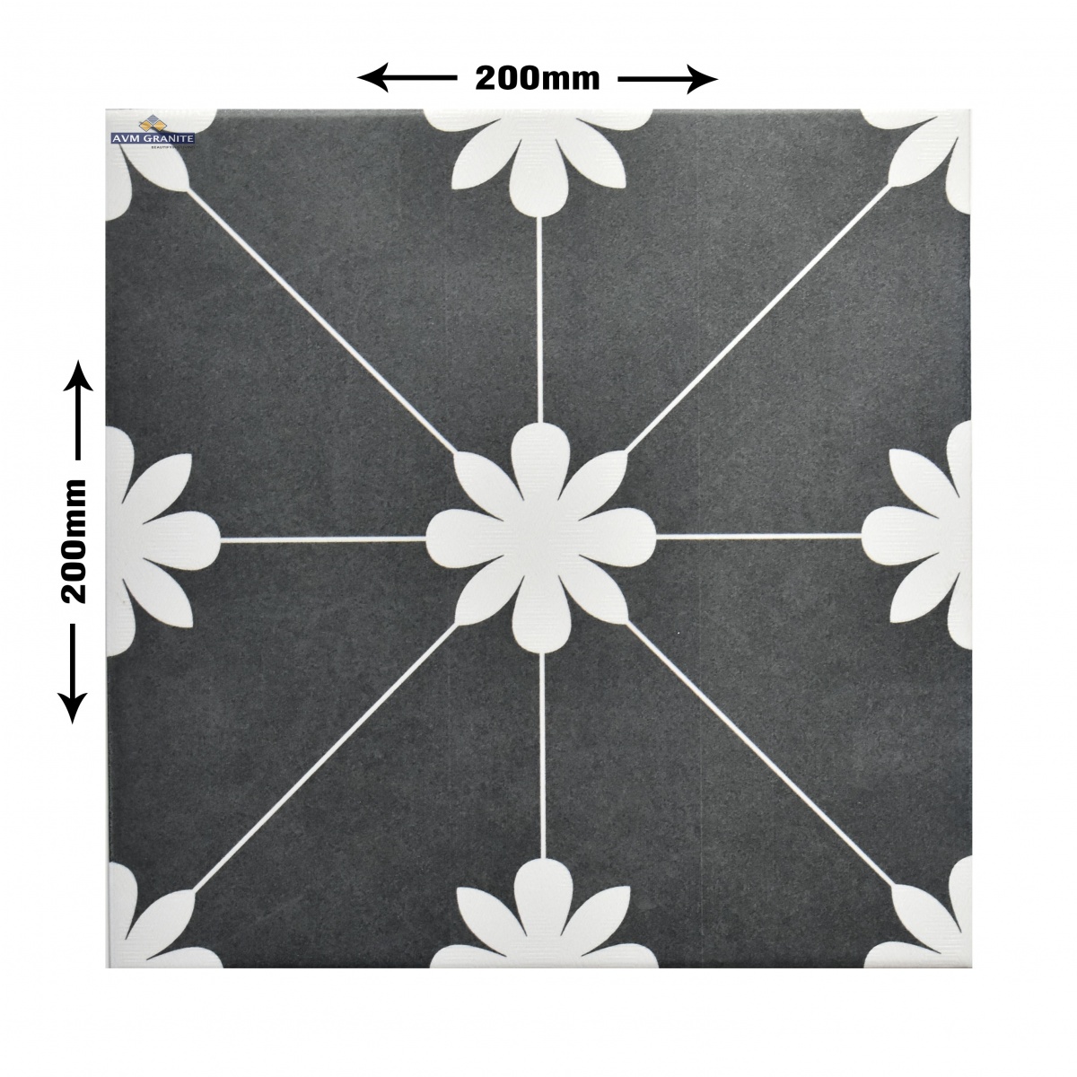 Monotone Oxford Digi Matt 5.0 Decor 8.5mm (200 x 200, Motto) - 4