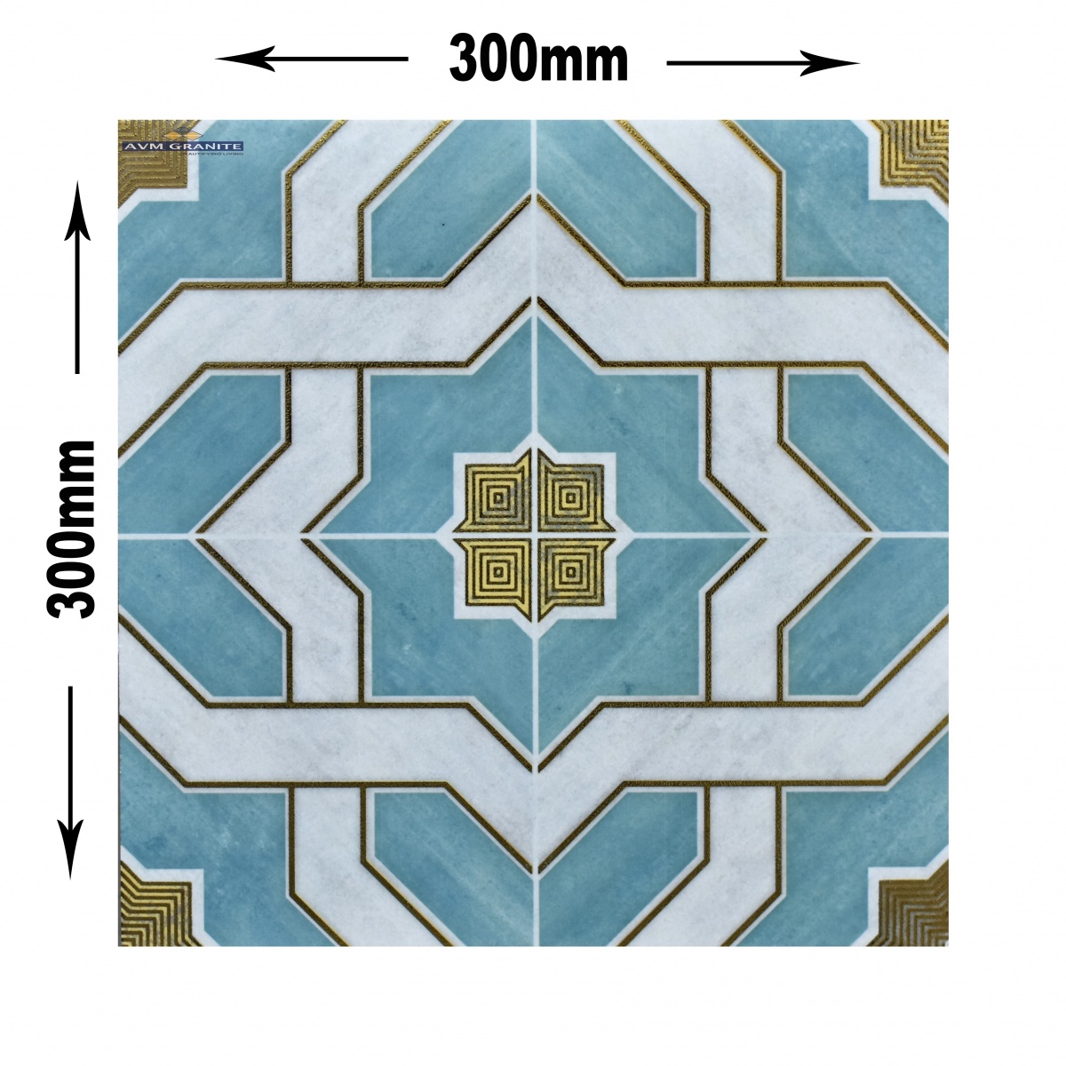 Damask Saje (300 x 300, Czar) - 4