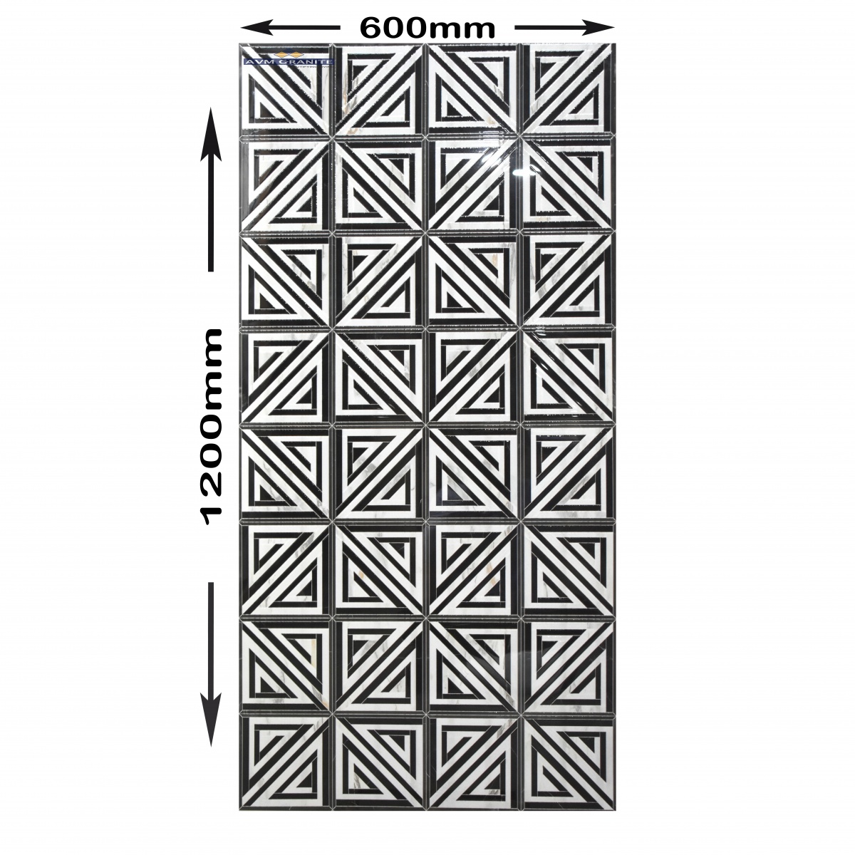 Sn Kebon White Decor Glossy + Carving (600 x 1200, Itaca) - 5