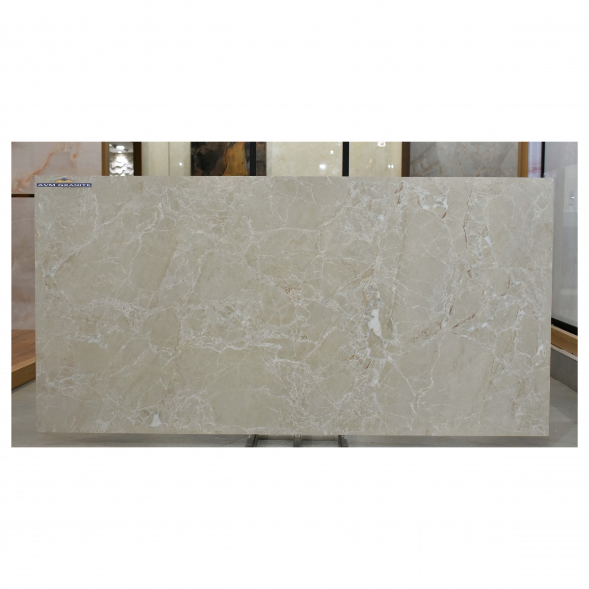 Emperador Beige Italian Matt Carving Endless (800 x 1600, Motto) - 4