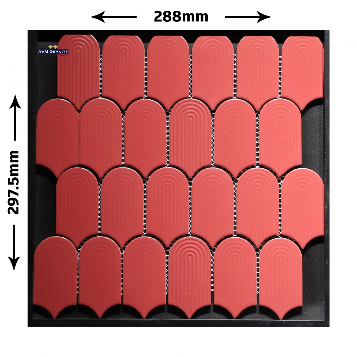 MCZ702 Red Matt (288 x 297.5, Larios) - 2