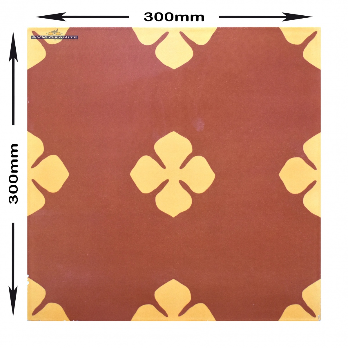 Floral Earth (300 x 300, Bej ) - 4