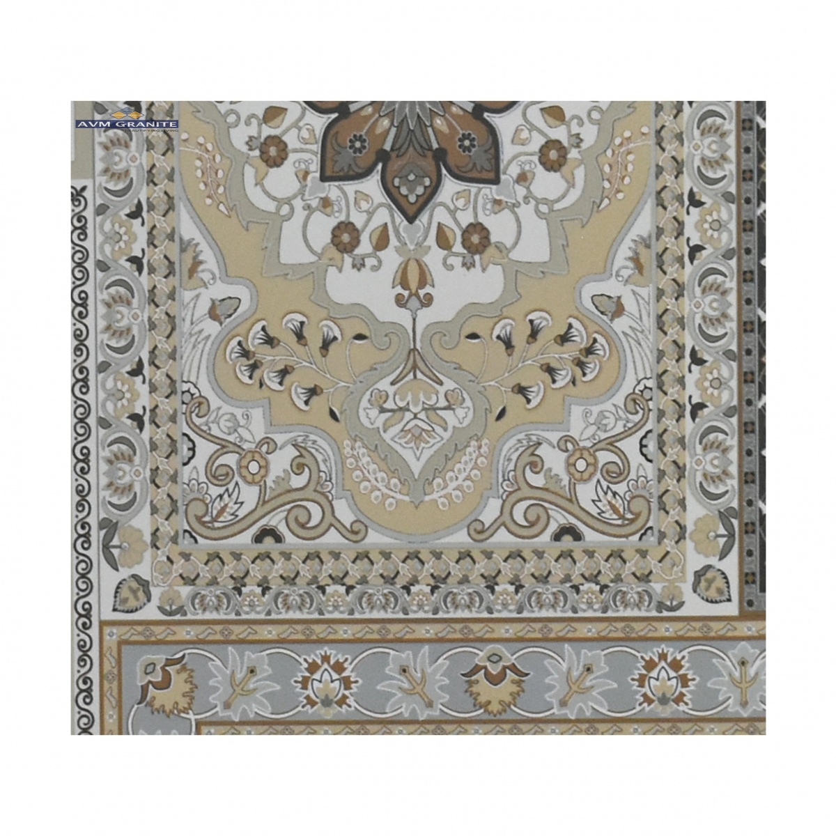 Persian Carpet Rustic Carving Decor (600 x 600, Duracon) - 2