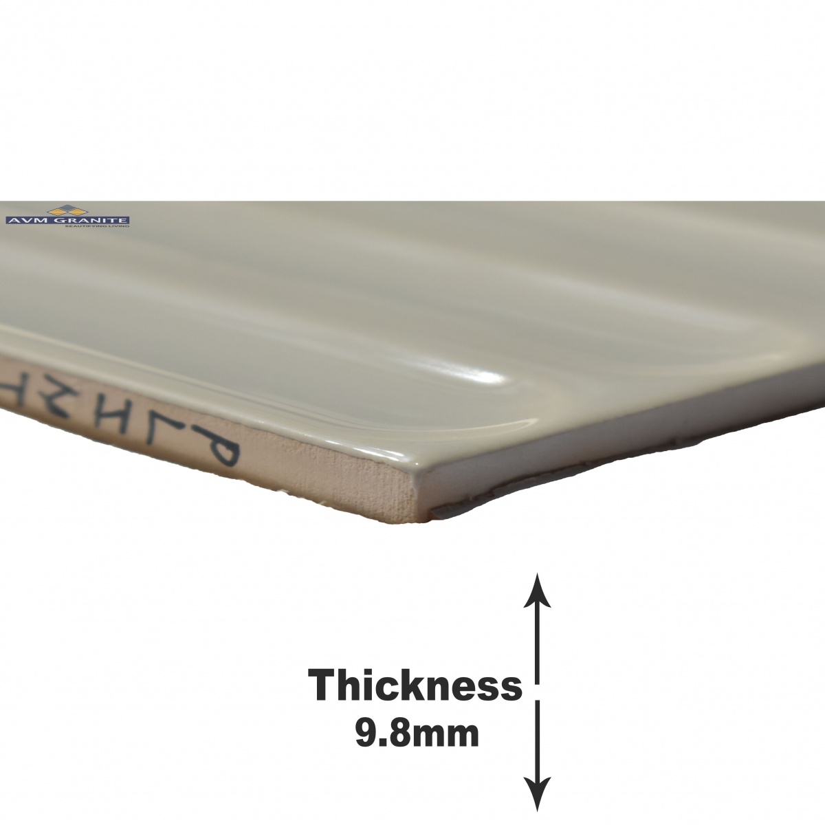 Plinto In Greige Glossy (107 x 542, Milagro) - 3