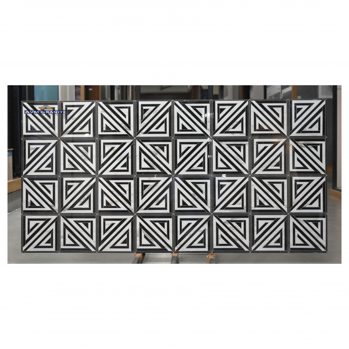 Sn Kebon White Decor Glossy + Carving (600 x 1200, Itaca) - 4