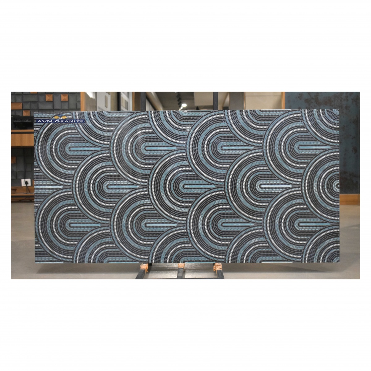 Falconer Aqua Decor 2 Glossy + Carving (600 x 1200, Itaca) - 5