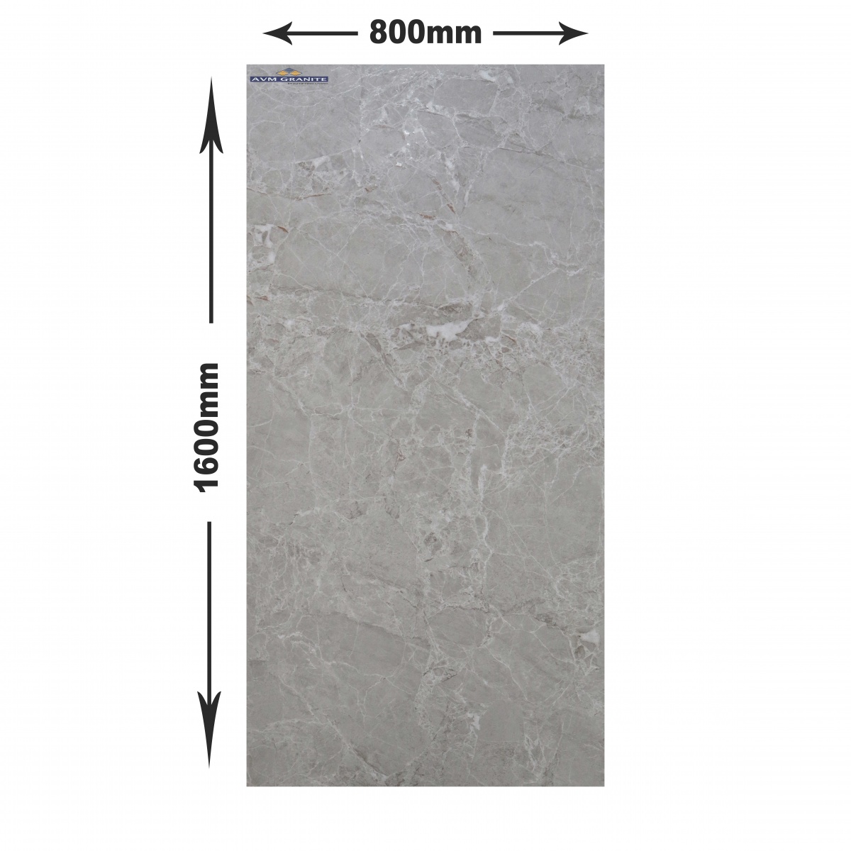 Emperador Grey Matt Carving (800 x 1600, Motto) - 5