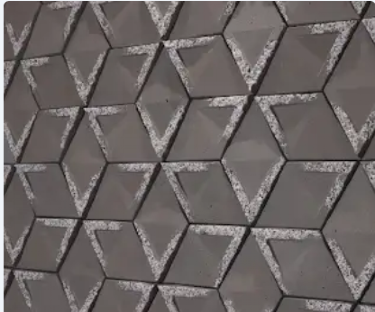 Lozeck Gray Crackle ( 115 X 200, Colorstone) - 6