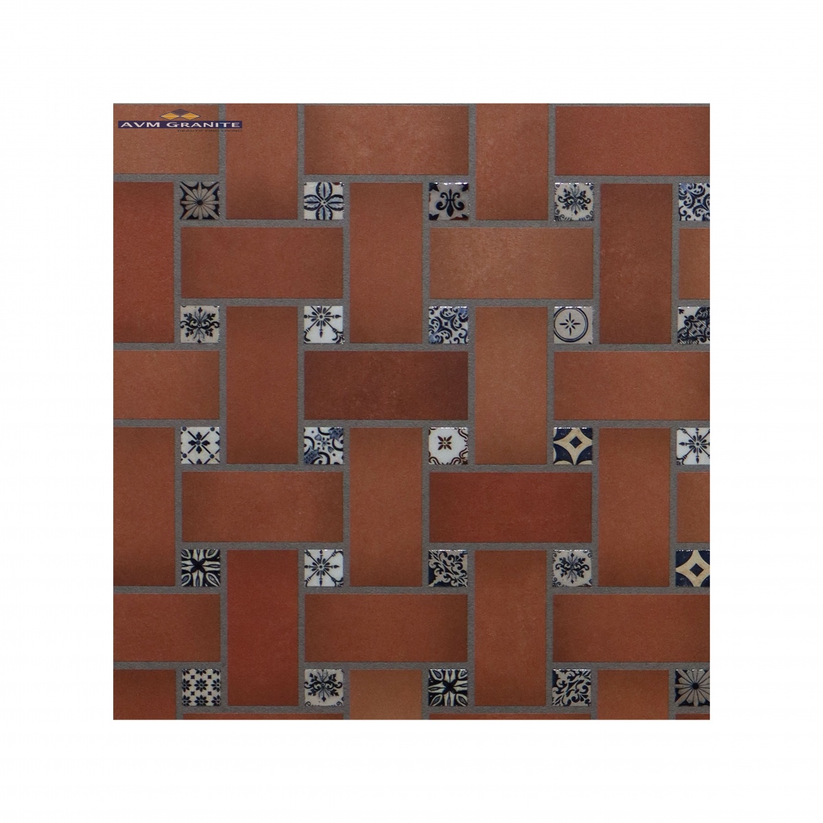 Denver Cotto Glossy Matt with Glossy effect (600 x 1200, Exotica) - 2