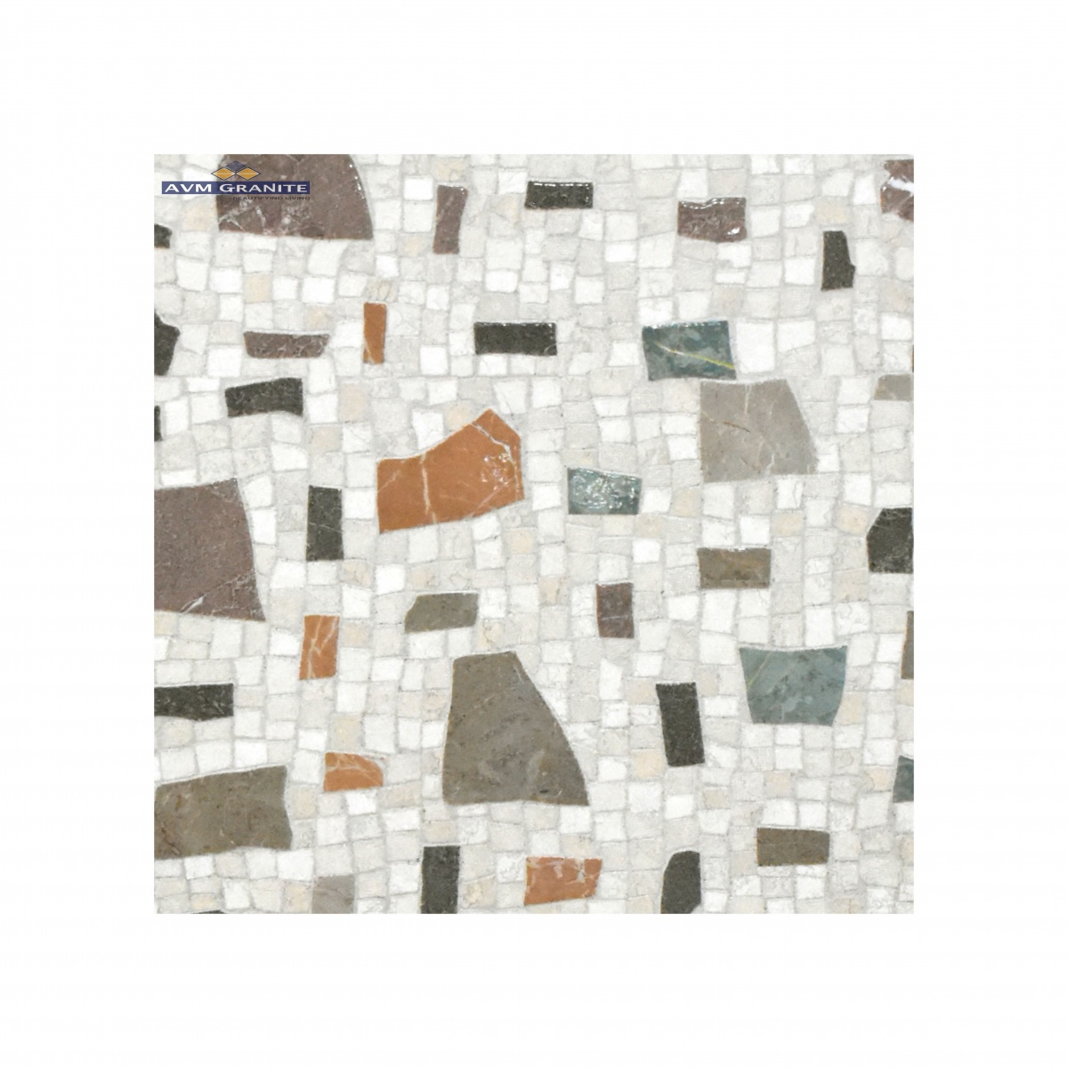 SG Crystal Terrazzo Decor Endless Shape + Glue Surface (600 x 1200, Itaca) - 1