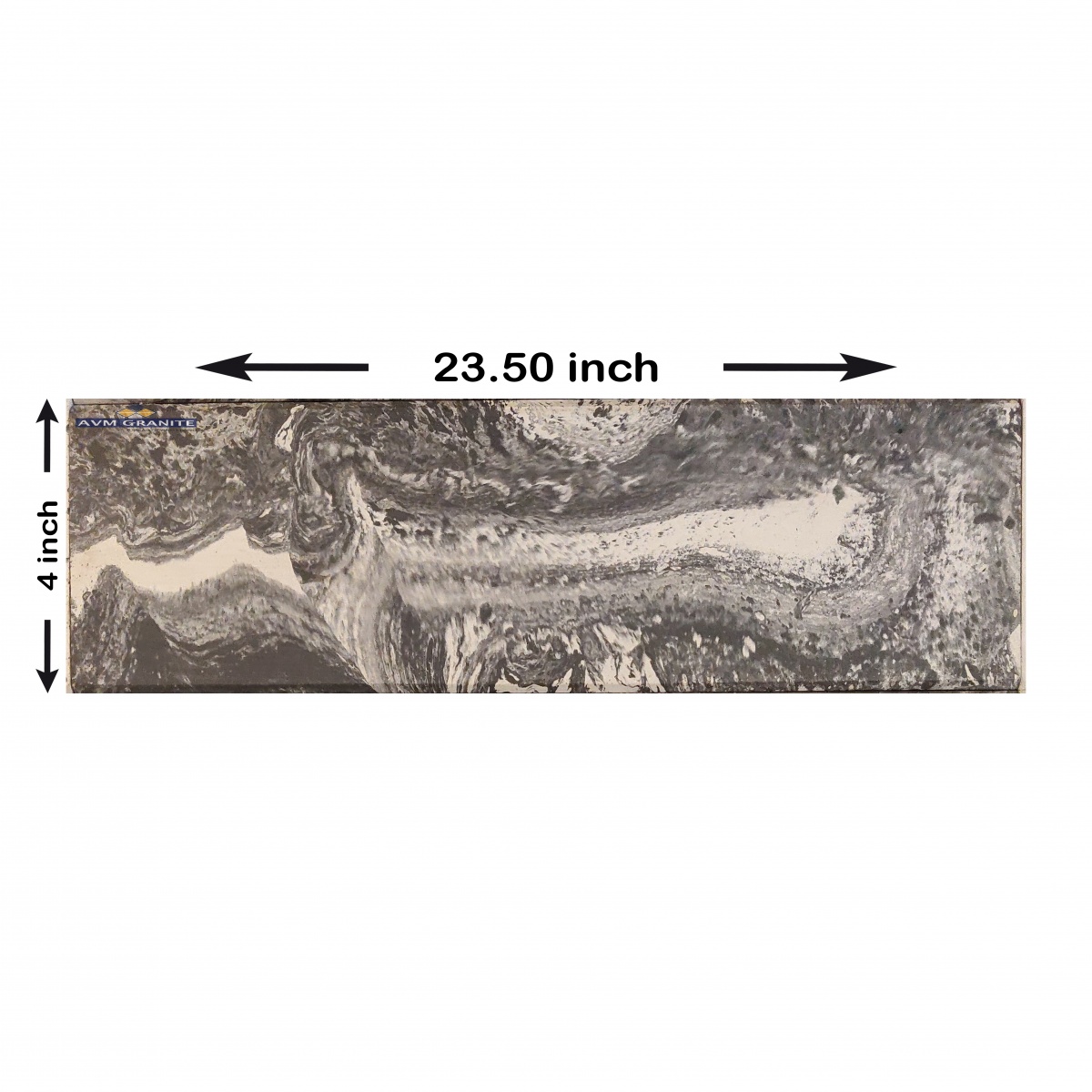 ITM Reverse Graphite (23.50'' X 4'',Flexstone) - 4
