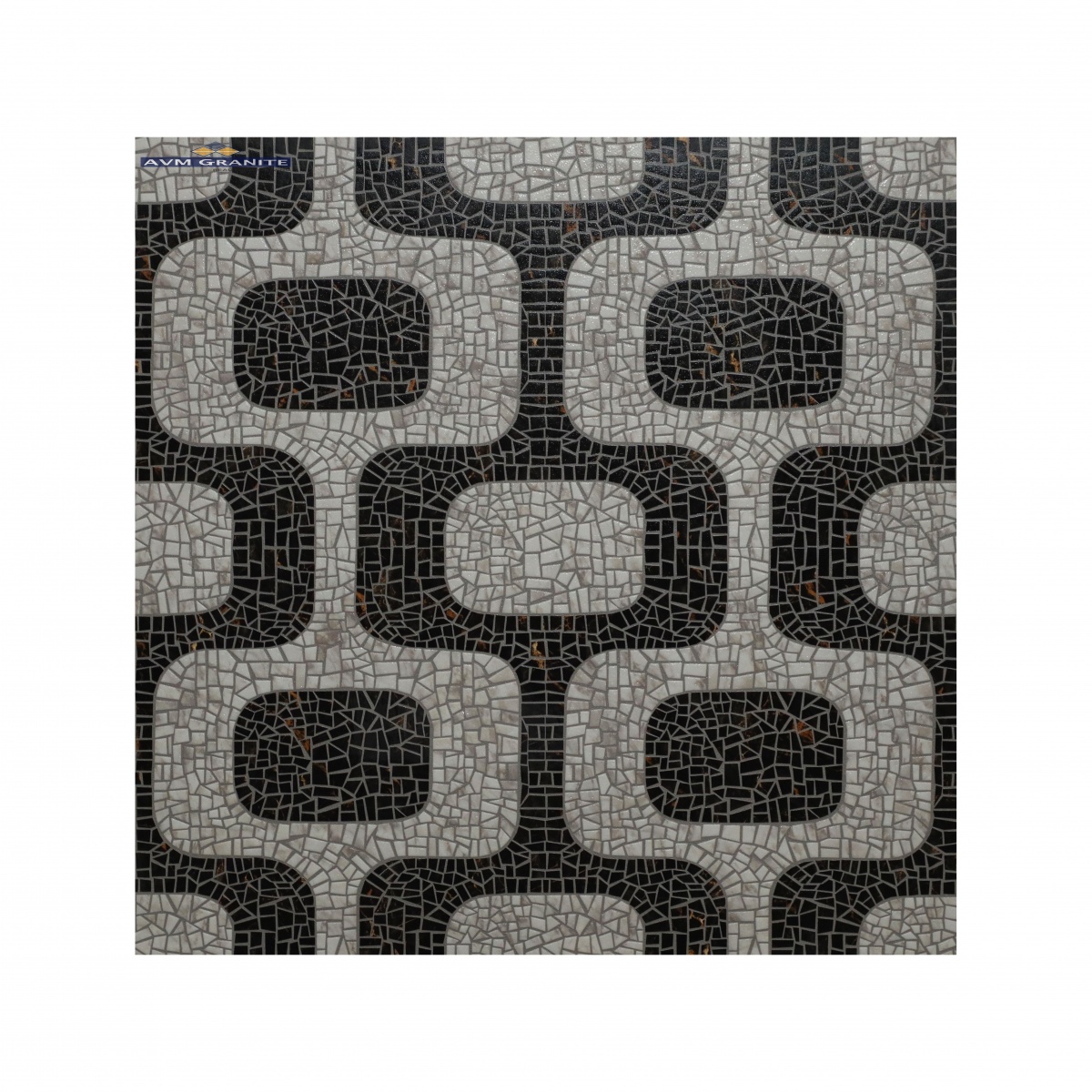 Ricardo Nero Glossy Matt with Glossy effect (600 x 600, Exotica) - 5