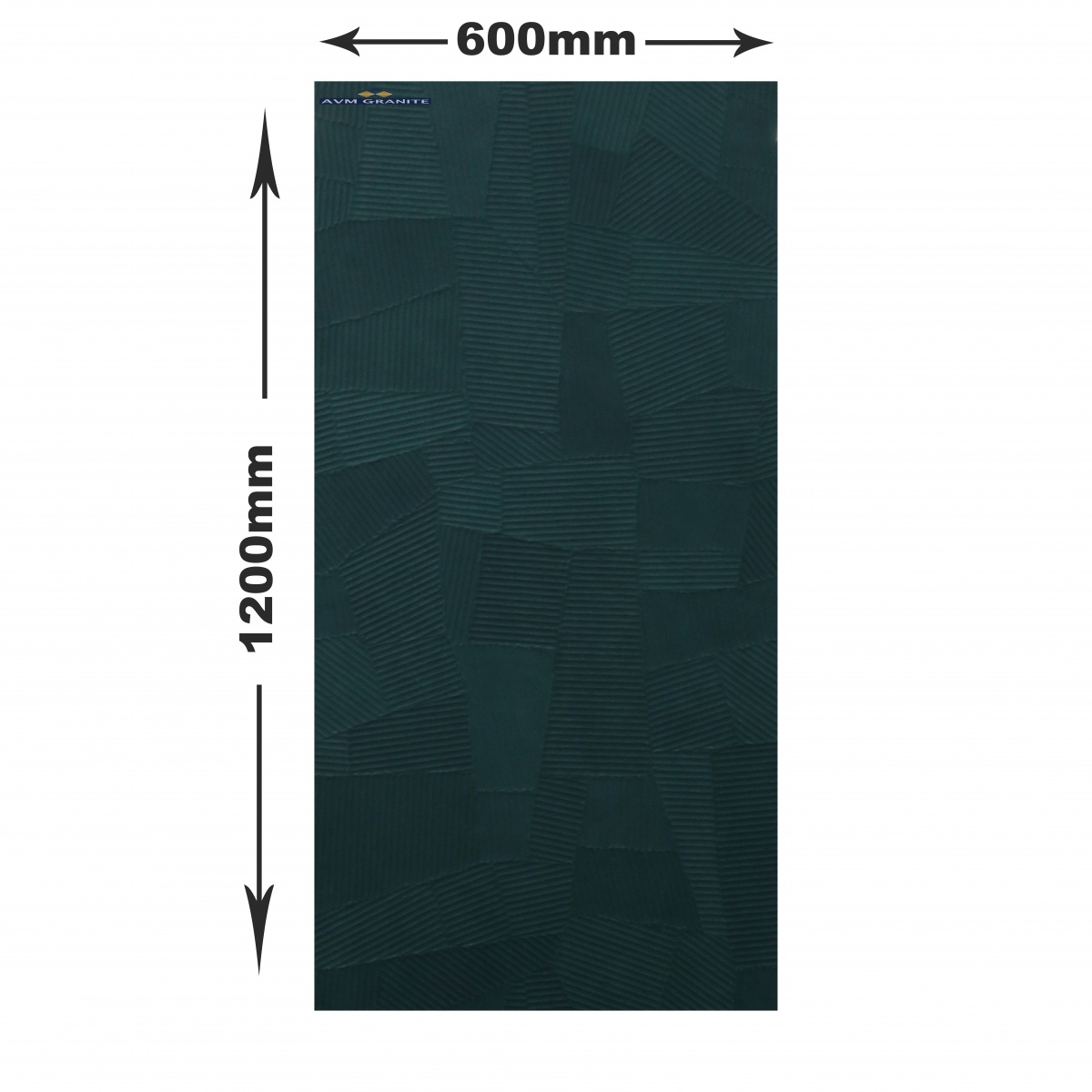 Levels Dusty Blue Decor 1 Digi Matt Punch 8.5mm (600 x 1200, Motto) - 5