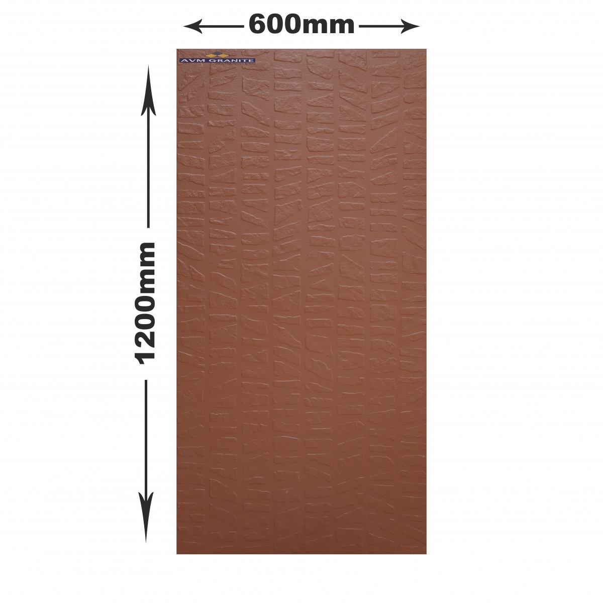 Stone Deck Brick Red  (600 x 1200, Velbon) - 5